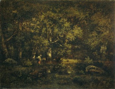 The Forest of Fontainebleau by Narcisse Virgile Diaz de la Peña