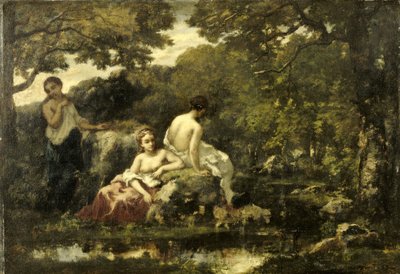 Idyll by Narcisse Virgile Diaz de la Pena