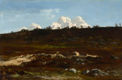 Heath. Sloping Terrain near Apremont with Sand Furrow by Narcisse Virgilio Diaz de la Peña