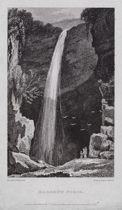 Hardrow Force by Nathaniel (after) Whittock