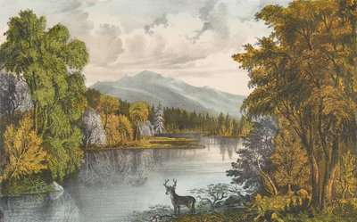 Moosehead Lake, Maine by Currier and Ives