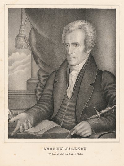 Andrew Jackson by Nathaniel Currier