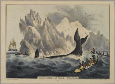 Capturing the Whale by Nathaniel Currier