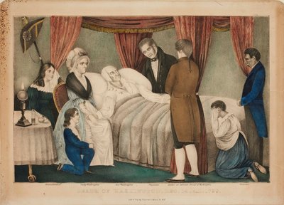 Death of Washington by Nathaniel Currier