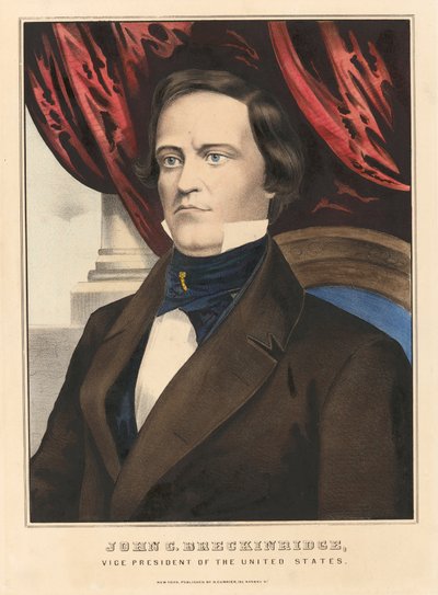 John Cabell Breckinridge by Nathaniel Currier