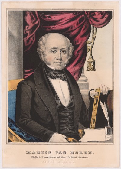 Martin Van Buren by Nathaniel Currier