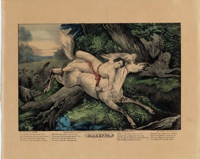 Mazeppa (plate two of four) by Nathaniel Currier