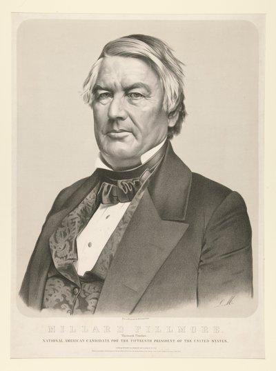 Millard Fillmore, Thirteenth President by Nathaniel Currier