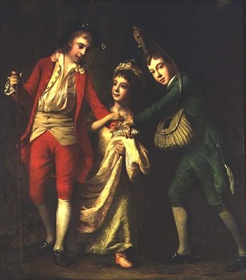 James, John and Henrietta Maria, Children of Sir Henry Erskine of Alva by Nathaniel Dance Holland