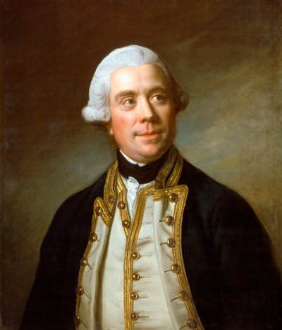 Captain the Honourable Samuel Barrington (1729-1800), c.1770 by Nathaniel Dance
