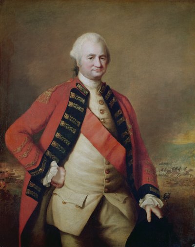 Portrait of Robert Clive, 1st Baron Clive by Nathaniel Dance Holland