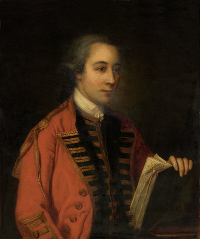 Portrait of the Earl of Ormonde, Half Length, in Military Uniform by Nathaniel Dance Holland