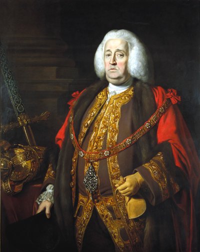 Sir Robert Kite, Lord Mayor 1766 by Nathaniel Dance Holland