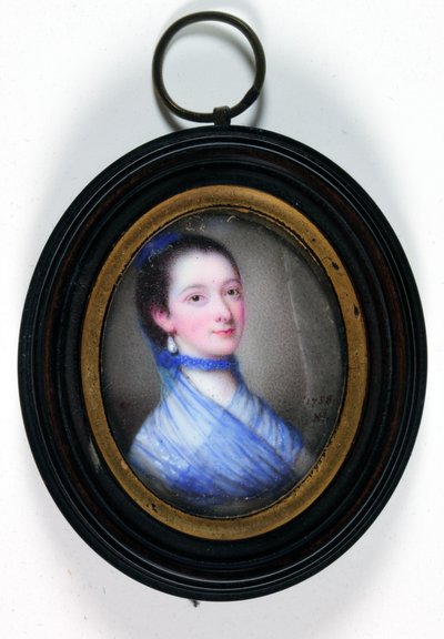 Lady Henrietta Cavendish Bentinck, Later Countess of Stamford by Nathaniel Hone