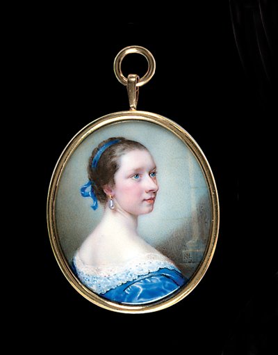 Lydia Garner by Nathaniel Hone