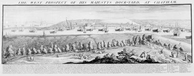The West Prospect of His Majesty