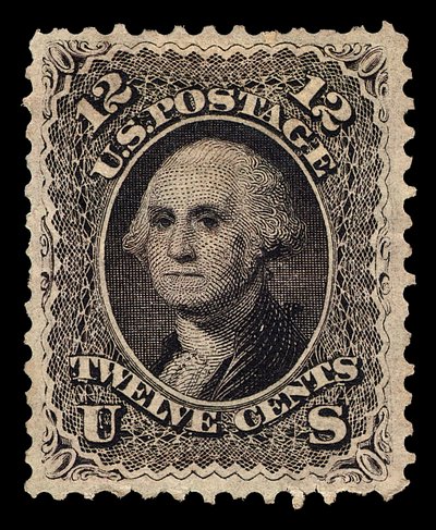 12c Washington Single, 1861 by National Bank Note Company