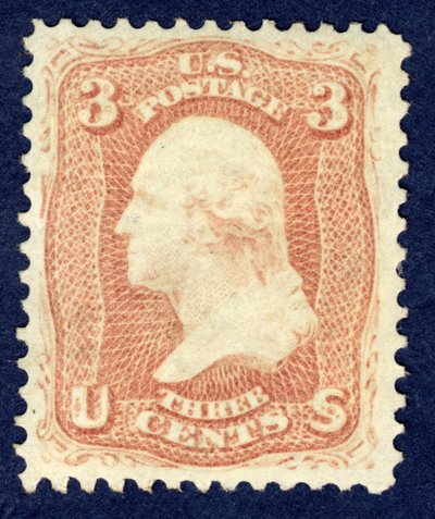 3c Washington Single by National Bank Note Company
