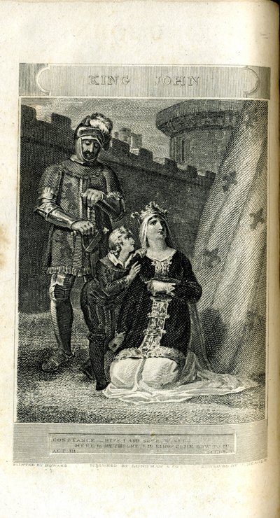 King John by William Shakespeare, Performed at Covent Garden on Saturday 20th April 1811 by Neagle