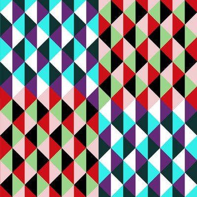 Decorative textile design, 2016 by Neale Osborne