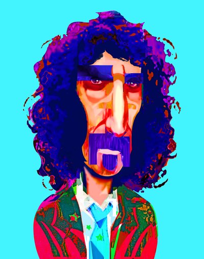 Frank Zappa, 2021 by Neale Osborne