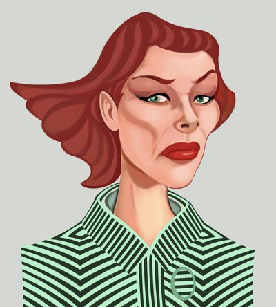 Katharine Hepburn, 2021 by Neale Osborne