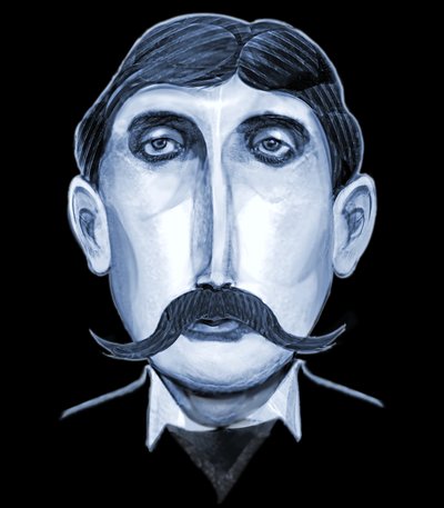 Marcel Proust, 2021 by Neale Osborne