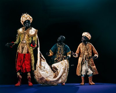 Magi, from the Christmas Creche and tree by Neapolitan School