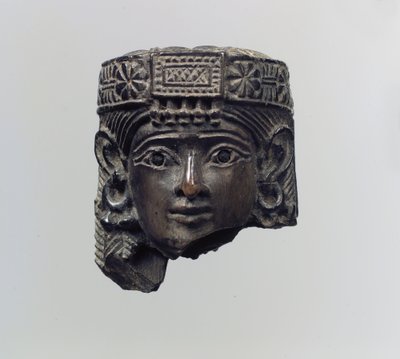 Head of a female figure by Neo Assyrian