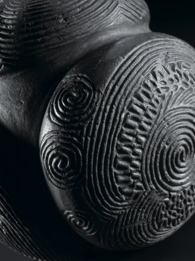 Carved ball from Glass Hill, Towie, Aberdeenshire, Neolithic, c.3000 BC by Neolithic Neolithic