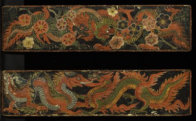 A pair of Buddhist manuscript covers, 1659 by Nepalese School