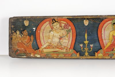 Manuscript of The Five Protections, Front Cover by Nepalese School