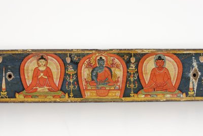 Manuscript of The Five Protections, Front Cover by Nepalese School
