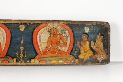 Manuscript of The Five Protections, Front Cover by Nepalese School