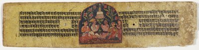 Worship of a Stupa by Nepalese School