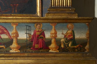 Coronation of the Virgin (detail) by Neri di Bicci
