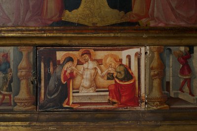 Coronation of the Virgin (detail) by Neri di Bicci