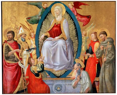 The Assumption of the Blessed Virgin Mary, 1464-1465 by Neri di Bicci
