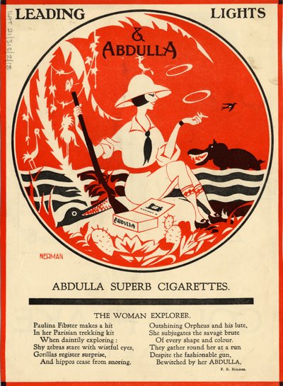 Abdulla Cigarettes by Nerman