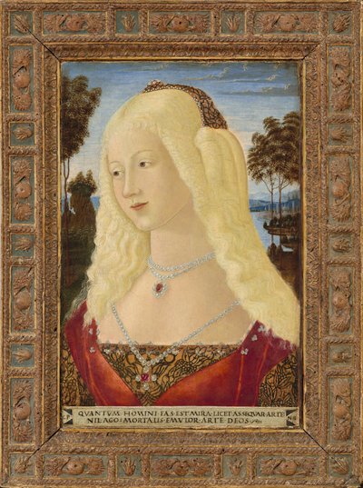 Portrait of a Lady, c. 1485 by Neroccio de Landi