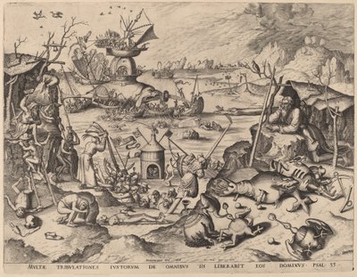 The Temptation of Saint Anthony by Netherlandish 16th Century after Hieronymus Bosch, Hieronymus Cock