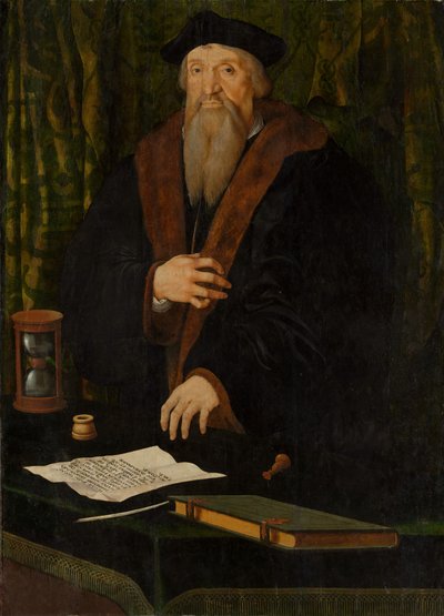 Portrait of a Man, Possibly Jean de Langeac, Bishop of Limoges by Netherlandish Painter