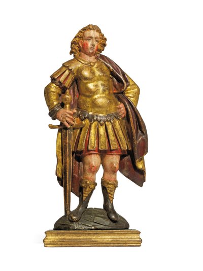 Ajouree relief of a soldier, first half of the 17th century by Netherlandish School