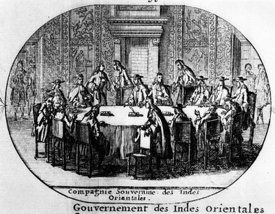 Governors of the Sovereign Company of the Dutch East India Company, early 18th century by Netherlandish School