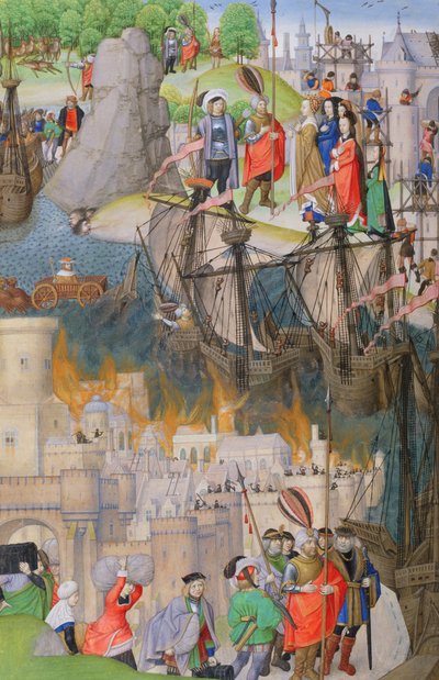 Scenes from the Aeneid, by Virgil by Netherlandish School