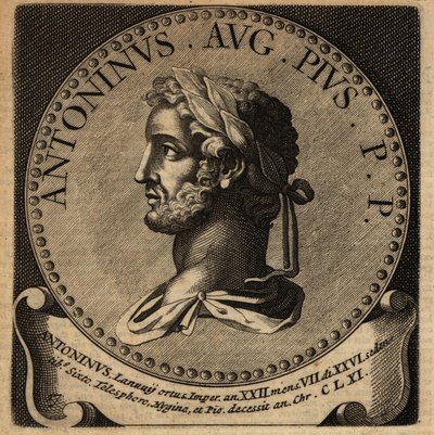 Portrait of Roman Emperor Antoninus Pius by Netherlandish School