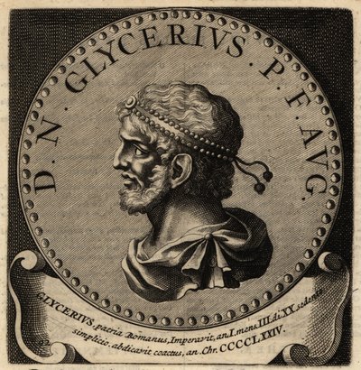 Portrait of Roman Emperor Glycerius by Netherlandish School
