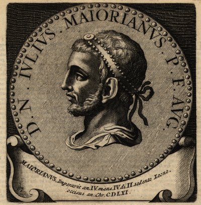 Portrait of Roman Emperor Majorian by Netherlandish School