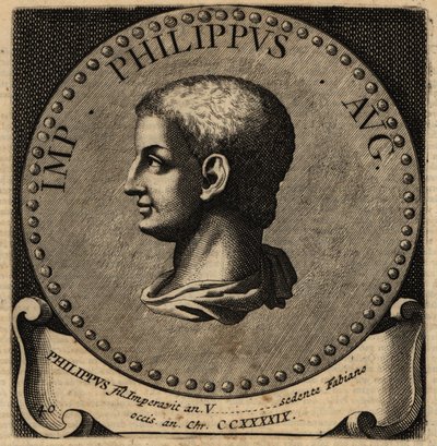 Portrait of Roman Emperor Philip II by Netherlandish School