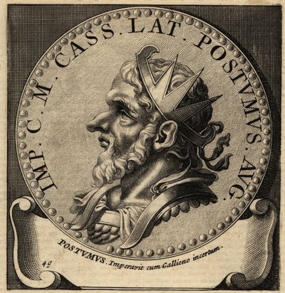Portrait of Roman Emperor Postumus by Netherlandish School